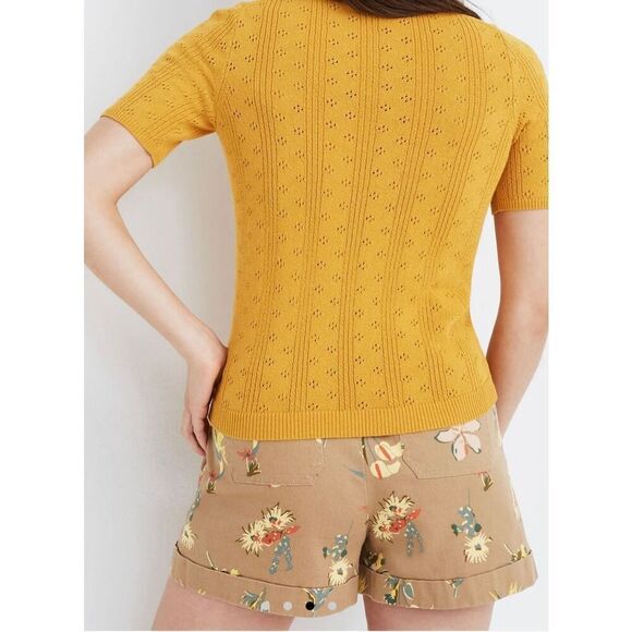 Madewell Pointelle Willford Sweater Tee size s - Picture 8 of 8